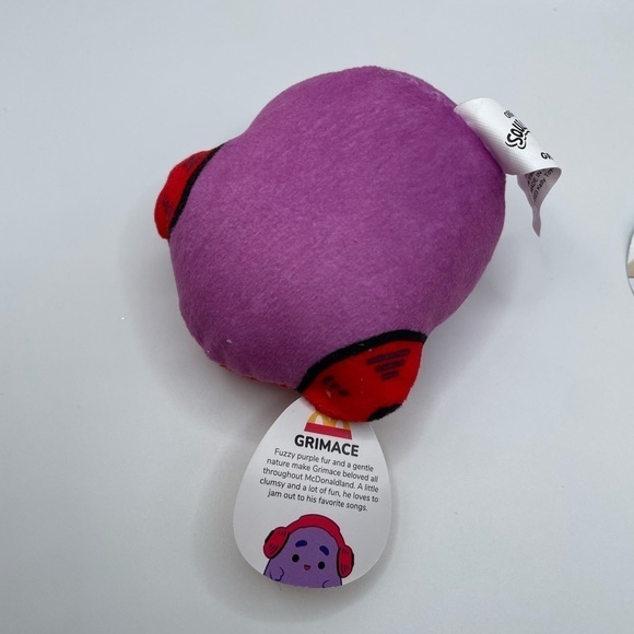 McDonald’s Happy Meal Original Mini Squishmallows PRINCE & GRIMACE NWT - Picture 3 of 8